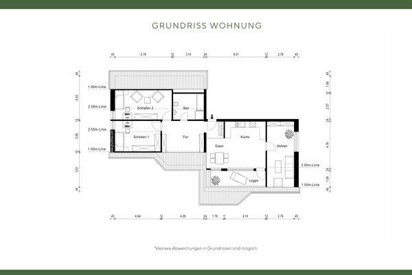 Grundriss Wohnung