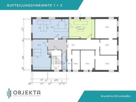 Aufteilungsvarianten OG 