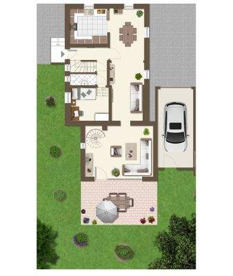 Grundriss Erdgeschoss