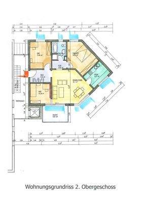 Wohnungsgrundriss