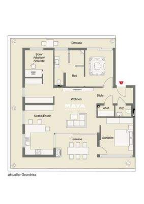 aktueller Grundriss