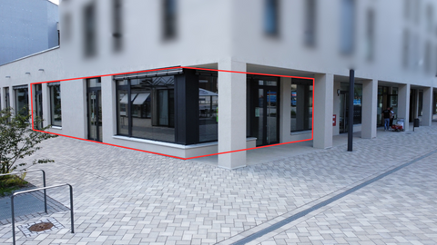 Blaustein Ladenlokale, Ladenflächen 