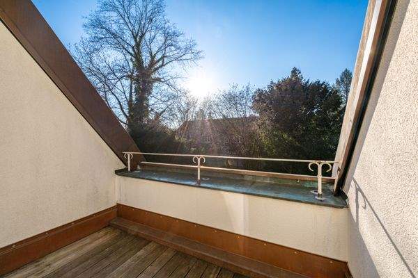 Balkon in Süd-/Westausrichtung