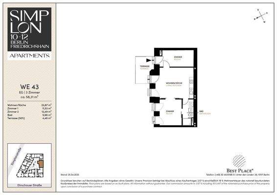 Vertriebsgrundrisse Simplon_WE43