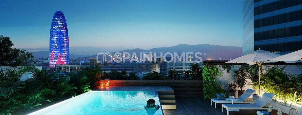 Flats in a Complex near the Beach in Poblenou Barcelona