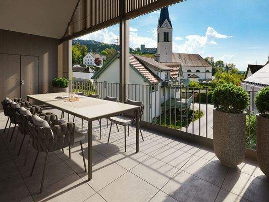 Auf dem Buehel, Wolfurt-Aussicht-Whg-B07_01