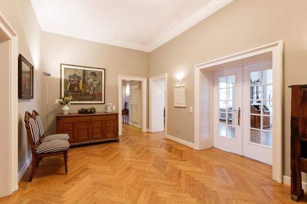 Entree Blick in Wohnbereich