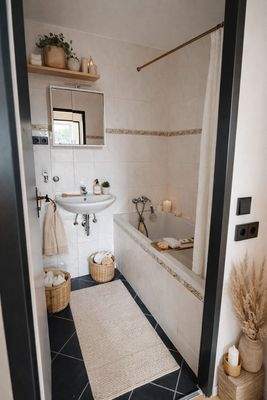 Badezimmer inkl. Deko