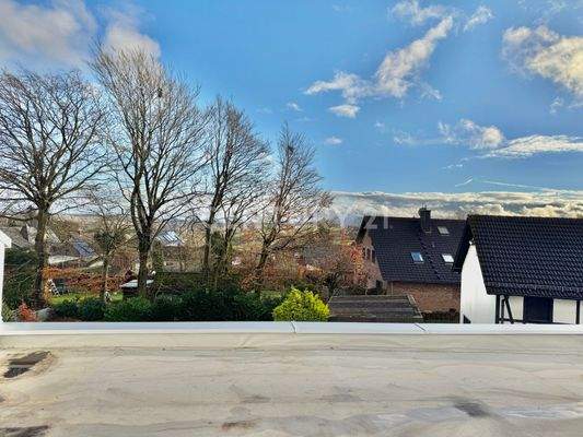 traumhafter Blick von der Dachterrasse