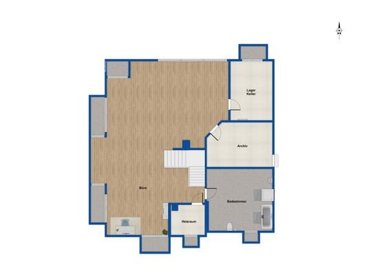 Grundriss Untergeschoss