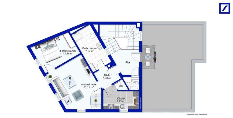 Grundriss Obergeschoss