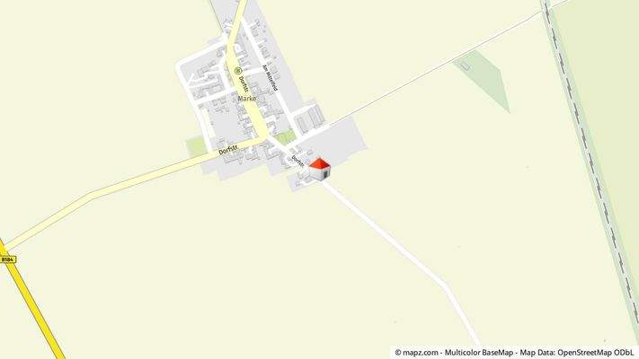 Geolyzer Kartenausschnitt