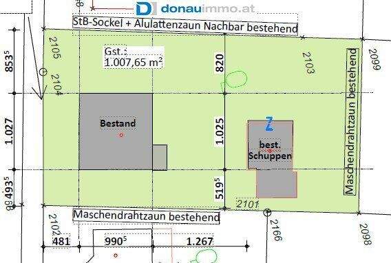 Wohnhaus in 3900 Schwarzenau, Lageplan