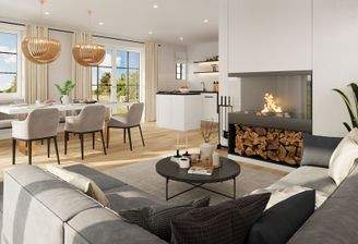 Visualisierung Wohnzimmer