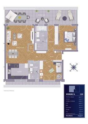 Haus 2 - WE 16 - 5. OG li