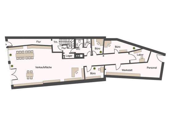 Grundrisse Erdgeschoss 