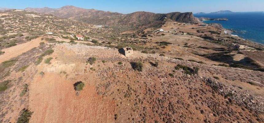 Kreta, Triopetra: Grundstück am Meer in unberührter Gegend zu verkaufen