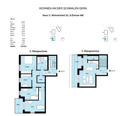 Grundriss WE32 - Haus 3