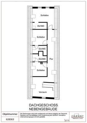 Dachgeschoss Nebengebäude
