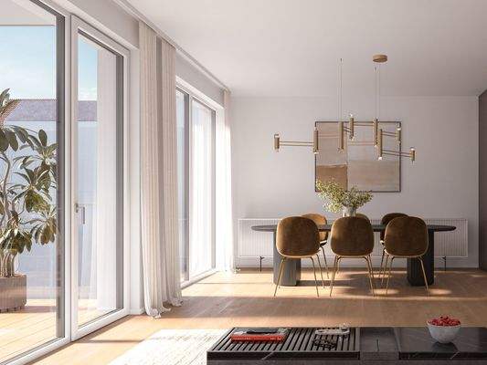 Wohnraum mit Terrasse