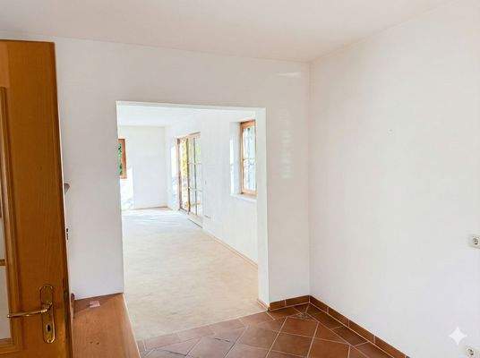 Zugang zum Wohnzimmer