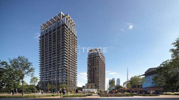 Central Apartments for Sale in Zabeel Dubai With Resort Pools