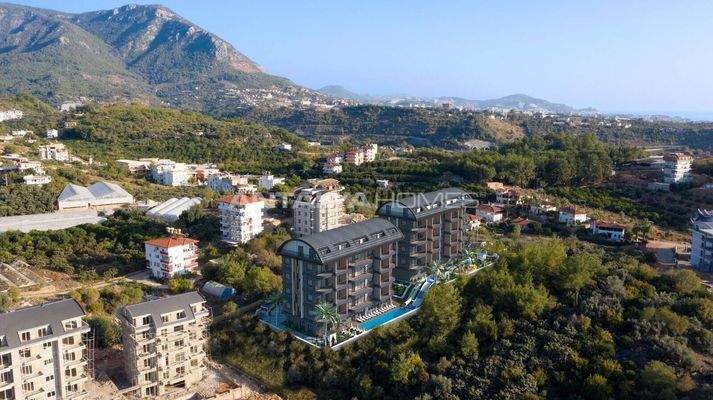 1 and 2-Bedroom Homes in a Complex with Rich Amenities in Alanya Oba