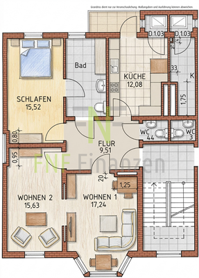 Grundriss Expose Bremerhaven