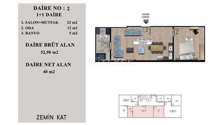 Off-Plan Apartments on Advantageous Location in Yalova