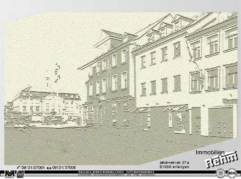 Erlangen Ladenlokale, Ladenflächen 