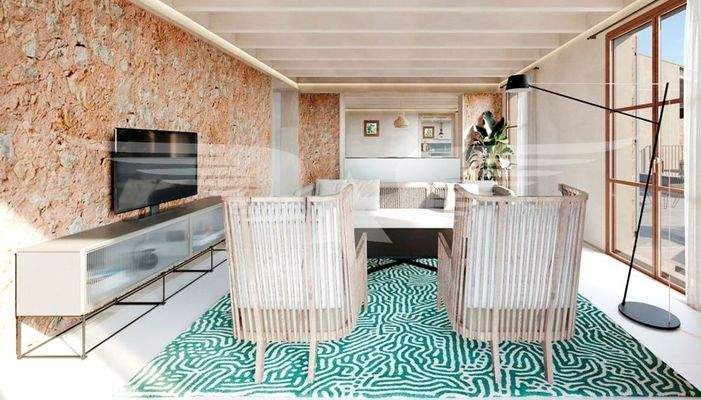 Visualisierter Wohnbereich