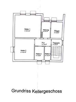 Grundriss Keller