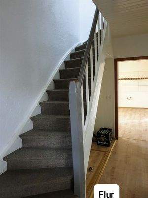 Treppenaufgang in`s DG