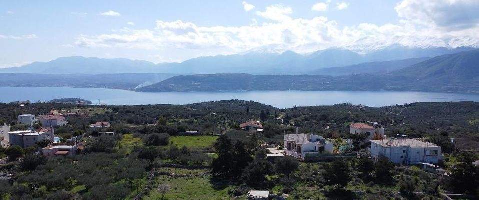 Kreta, Sternes: Grundstück mit außergewöhnlicher Aussicht zu verkaufen