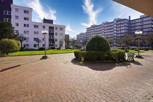 Ausblick Hauseingang