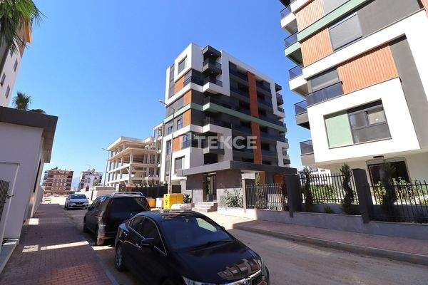 Flats with a Pool and Underfloor Heating in Antalya Kepez