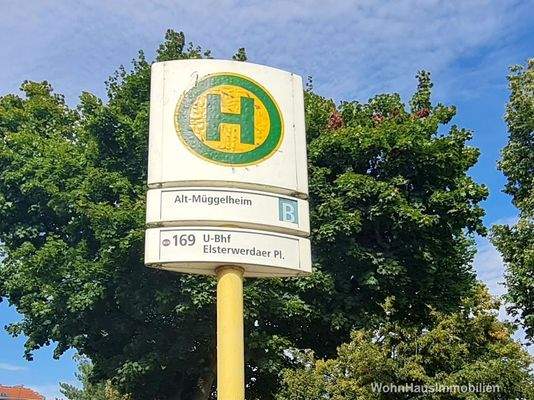 Buslinie 169 über S-Bhf Köpenick zum U-Bhf Elsterwerdaerplatz