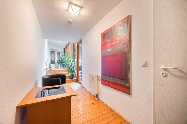 Zugang zur Wohneinheit Nr. 3 über das gemeinschaftliche Treppenhaus