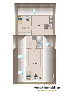 Markt 4, 2.DG - Exposégrundriss