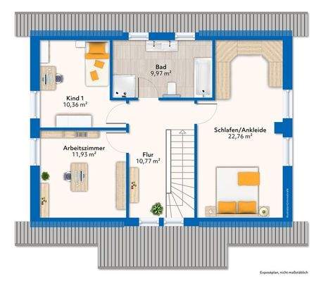 immoGrafik-Obergeschoss