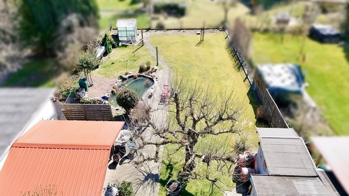 Lufansicht Garten