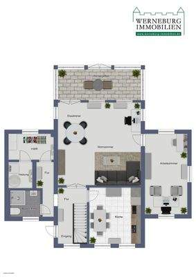 Grundriss, Erdgeschoss