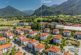 Umgebung mit Bergpanorama 