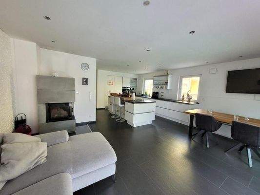 Wohnzimmer und Küche