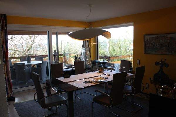 Blick in das Esszimmer