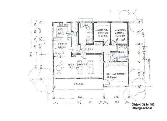 Grundriss Obergeschoss