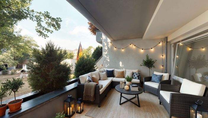 Einrichtungsbeispiel Loggia 2