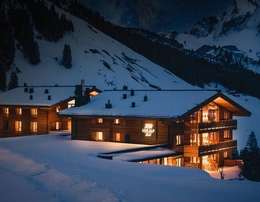 Aussenansicht (Bildquelle: Lux-Alp Chalet)