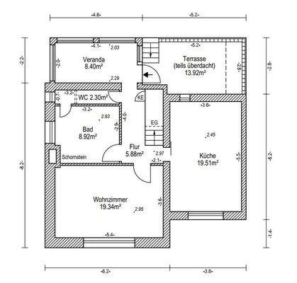 Grundriss Erdgeschoss