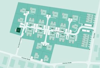 Lageplan vom Haus im Projekt Pütnitzwiese